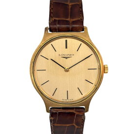【良品】 ロンジン Longines 手巻き式腕時計 ゴールド 【中古】