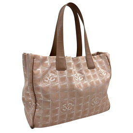 【良品】 シャネル A15991 トートMM ニュートラベルライン トートバッグ 【中古】