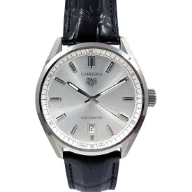 【美品】 タグホイヤー TAG Heuer WBN2111.FC6505 カレラ シルバー 【中古】