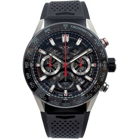 【美品/ギャラ○/付属品○】 タグホイヤー TAG Heuer CBG2A10.FT6168 カレラ キャリバーホイヤー02 ブラック 【中古】