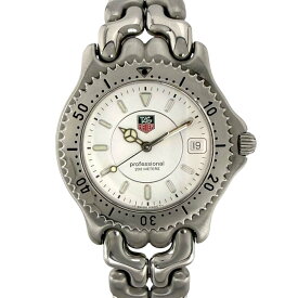 【美品/電池交換済み】 タグホイヤー TAG Heuer WG1112-K0 プロフェッショナル 200 白 【中古】
