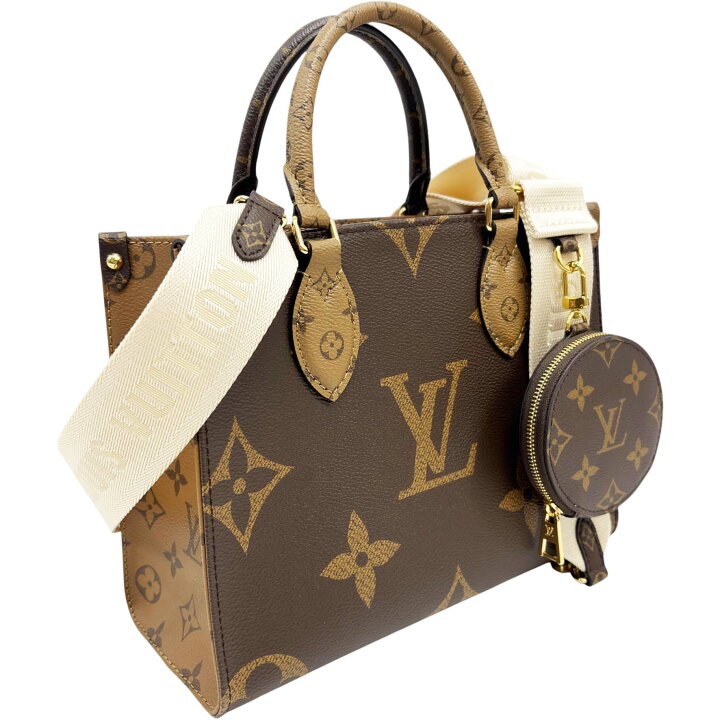 楽天市場】【未使用品/極美品】 ルイヴィトン M46373 オンザゴーPM 