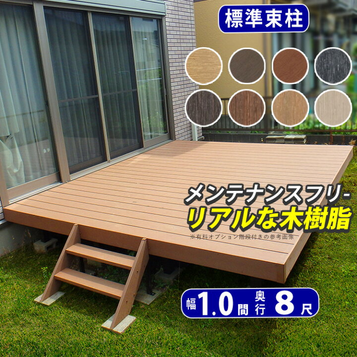 楽天市場】【5月値上げ 4/28.14時迄特価】ウッドデッキ 人工木 デッキ 