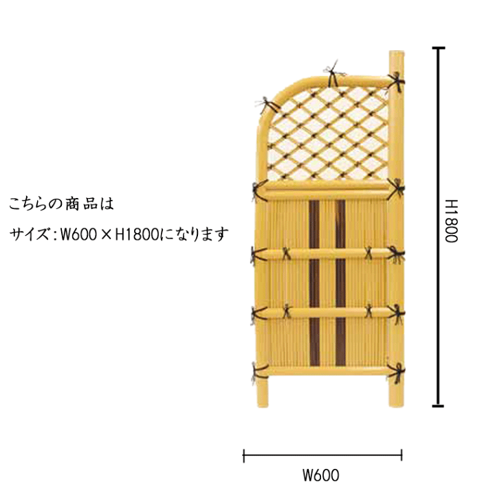 楽天市場】【土日限定P2倍+先着最大1,000円OFF】袖垣 竹垣 フェンス