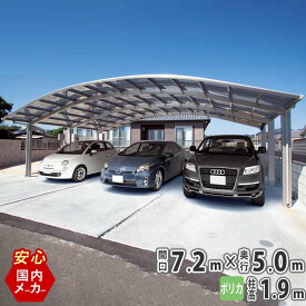 楽天市場 3台用カーポートの通販