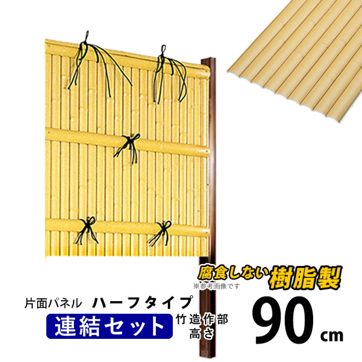 楽天市場】竹垣 フェンス 竹垣フェンス 目隠し フェンス 垣根 柵 人工 