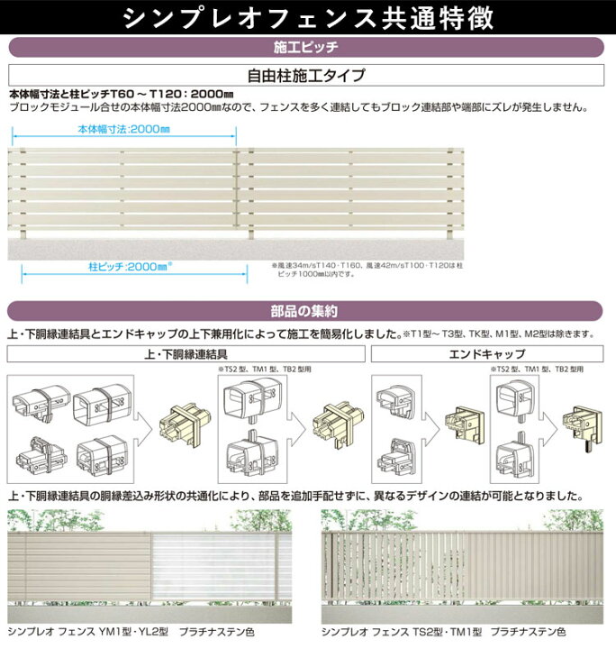 楽天市場】フェンス 柱 支柱 自由柱 フリー支柱 オプション DIY 外構 