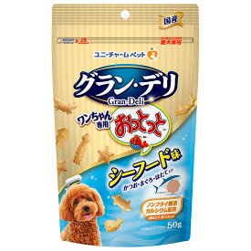 [ユニ・チャーム] グラン・デリ ワンちゃん専用おっとっと シーフード味 50g