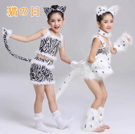 ハロウィン 衣装 子供 猫 コスプレ 6点セット 変装 なりきり 動物 コスプレ衣装 キャラクター コスプレ …