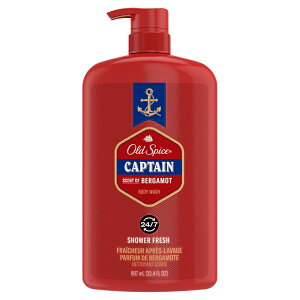 OLD SPICE I[hXpCX BODY WASH CAPTAIN 33.4oz/987ml {fBEHbV {fB\[v Lve Y 