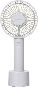 �t�����t���� �t�� �n���f�B�t�@�� ���C�g 2025 ��@ �` Francfranc FRAIS HANDY FAN LITE �` �O���[ USB-TypeC ��@ �X�g���b�v ���� ��� ����