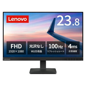 Lenovo ���j�^�[ L24-41 ���m�{ 3.8�C���` �t��HD IPS�p�l�� HDMI1.4x1 VGAx1 �X������ VESA�Ή�