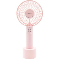 フランフラン フレ ハンディファン ライト 扇風機 ～ Francfranc FRAIS HANDY FAN LITE ～ ピンク USB-Ty…