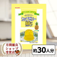 月間優良ショップ29回受賞 賞味期限2027年7月以降 長野 信州 かんてんぱぱ カップゼリー80℃　パイン味（…