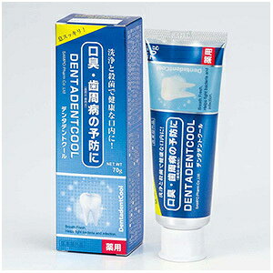 三宝製薬 デンタデントクール  70g 【医薬部外品】(4961248007878)