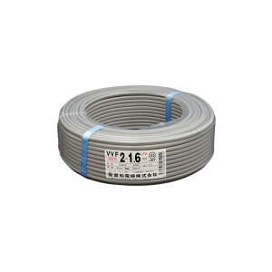�������� ���m�d�� VVF �d�� �P�[�u�� 2×1.6mm 1.6-2c LFV ��:100m