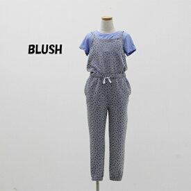 【送料無料】 アウトレット BLUSH ブラッシュ キッズ 上下セット 半袖シャツ＆サロペット 上下2点セット 夏 #1471467 2FP169