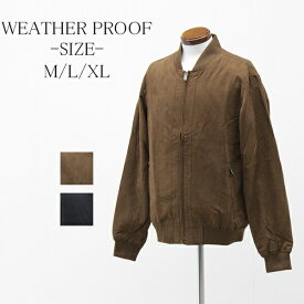 送料無料 アウトレット WEATHER PROOF メンズ マイクロスエードジャケット 冬 #588438 P76