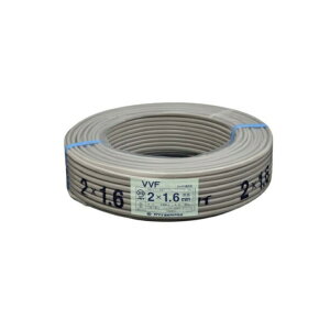 �y���������z �J���C�d�� VVF �d�� �P�[�u�� 2×1.6mm 1.6-2c LFV ��:100m