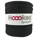 【送料無料】 DMC Hoooked Zpagetti フックドゥ ズパゲッティ 超極太 800Black ブラック 約 120m