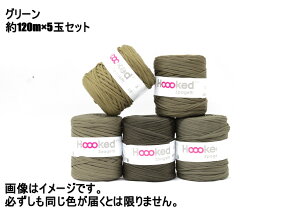  DMC Hoooked Zpagetti tbNhD YpQbeB ɑ 800Green O[ 120m×5ʃZbg