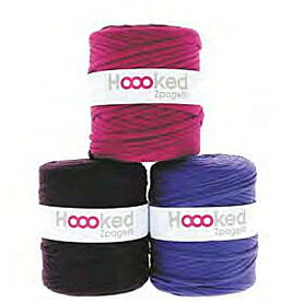 送料無料 DMC Hoooked Zpagetti フックドゥ ズパゲッティ 超極太 800Violet ヴァイオレット 約 120m