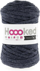 送料無料 DMC Hoooked RIBBONXL フックドゥ リボンエックスエル 超極太 801SP8 Riverside Jeans リバーサイドジーンズ 約 120m