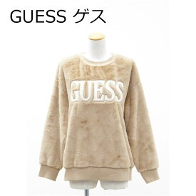 送料無料 アウトレット GUESS ゲス レディース トップス LDS GUESS ECO FUR ファートレーナー 秋冬 #29941 P7601F