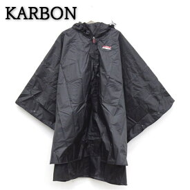 送料無料 アウトレット KARBON メンズ 小物 レインポンチョ 雨具 レインコート 収納袋付 オールシーズン #51326 P888