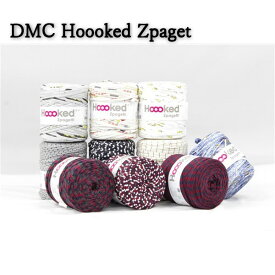 送料無料 DMC Hoooked Zpagetti フックドゥ ズパゲッティ 小物 超極太 800JP STR ストライププリント大 約120m # DMC