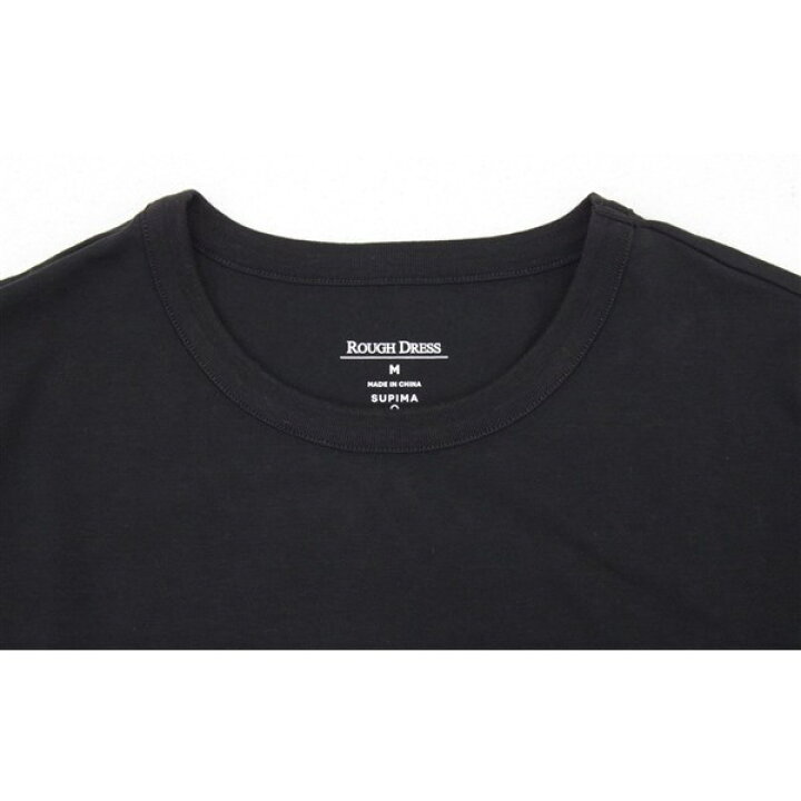 楽天市場】送料無料 ROUGH DRESS メンズ トップス SUPIMA 半袖 