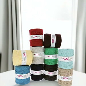 送料無料 DMC Hoooked Zpagetti フックドゥ ズパゲッティ 超極太 800JPPOLO ポロ素材 約 120m