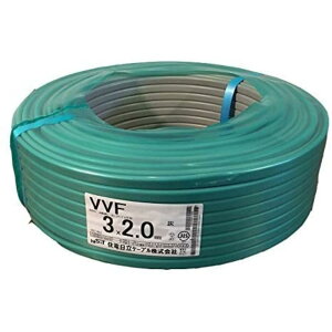 �y���������z�A�E�g���b�g �Z�d�����P�[�u�� VVF �d�� 2.0-3c 3×2.0mm LFV ��:100m ���k�C���A����A���������s��