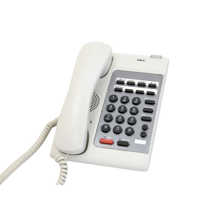楽天市場】送料無料 中古 NEC DTL-1BM-1D(WH)(DT230電話機)：8ボタン 