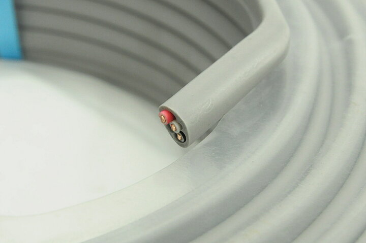 楽天市場】送料無料 カワイ電線 VVF 電線 ケーブル 3×2.0mm 2.0-3c LFV 