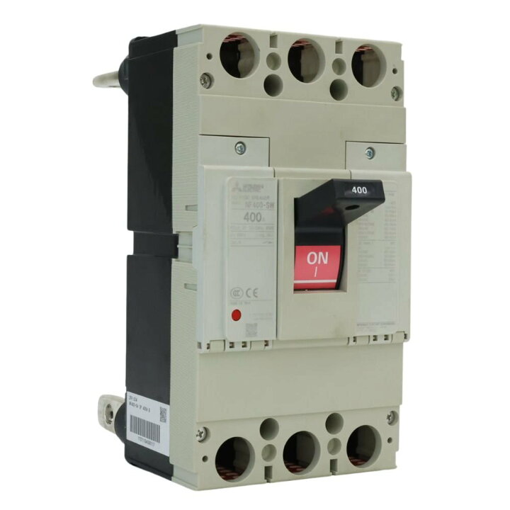 楽天市場】送料無料 三菱 ノーヒューズ遮断器 NF400-SW 3P 400A 配線用 
