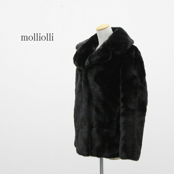 楽天市場】送料無料 molliolli モリオリ レディース アウター ECOｰFUR 