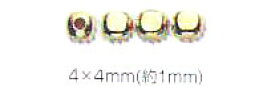 在庫限り トーホー メタルビーズ 4×4mm(穴の大きさ：約1mm) 【RN】 a-7140 a-7141