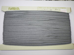 �݌ɏ��� NASKA �t�@�b�V�����R�[�h #400 col.29A ��4mm ������50m�yKN�z�A�N�������[�v ��R �В�