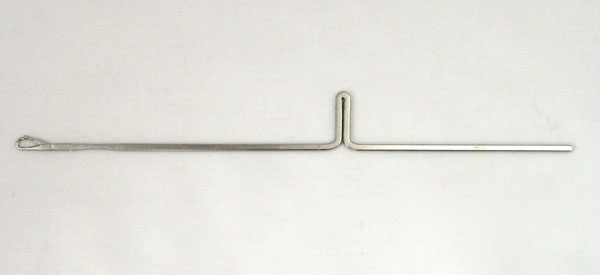 メリヤス針 4.5mmピッチ 1本 シルバー (SK840 SK280 SK581 SK580) 4.5P編機用 編み機 部品