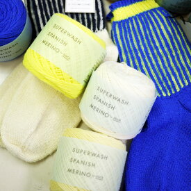 スーパーウォッシュスパニッシュメリノ ダルマ 【KY】 毛糸 編み物 極太 アラン模様