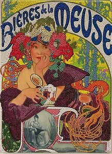 �_�C�������h�t�B�b�N�X MUCHA �A�[�g�R���N�V���� ���[�Y��̃r�[�� DF34-MC003�yKN�z�r�[�Y�G�L�b�g �_�C�������h�A�[�g