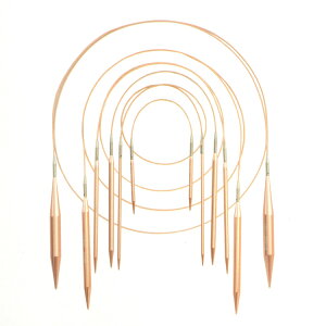 DMC �t���ւ����j U2142/20 �yKY�z Rose Gold Interchangeable Circular Needle �҂ݕ� 20cm