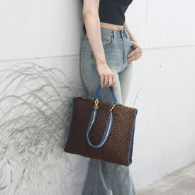 キット トートバッグ glitt-29 星野真美デザイン【KN】 編み物キット 手編みキット