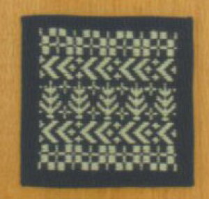 こぎんキット コースター(紺) こぎん30 オリムパス【KY】 キット こぎん刺し