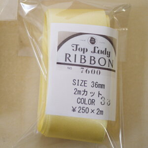 ݌Ɍ Top Lady RIBBON 7600 col.33 36mm 2m  yKNz { ʃTe