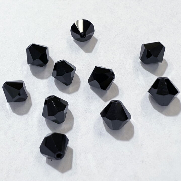楽天市場】【在庫品】高品質ガラスカットビーズ ソロバン型 6mm 