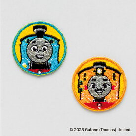 ワッペン トーマス＆ニア C225 オリムパス 刺しゅう 【KY】 きかんしゃトーマス となかまたち アイロン接着 シール