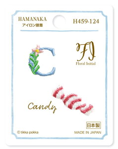 by ݌Ɍ Floral Initial C×Candy H459-124 n}iJ yKNz2J hイ CjV  LfB[ p p