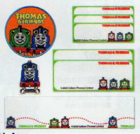ワッペン トーマス ＆フレンズ WN-4 刺しゅう ＆ ネームラベル ＆ ネームテープセット オリムパス 【KY】 きかんしゃトーマス